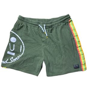 Maui and Sons Sweat Short XL Green